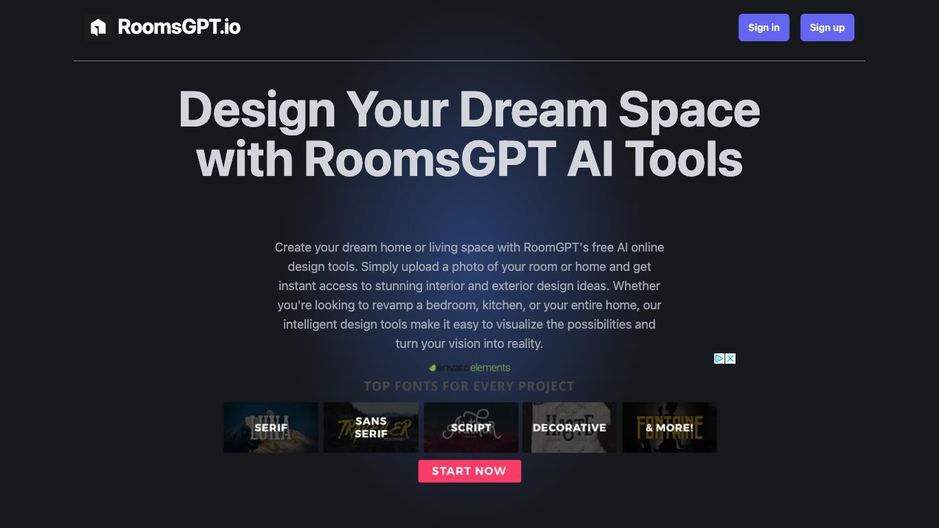 Roomsgpt - Trending AI tool for Interior design and best alternatives