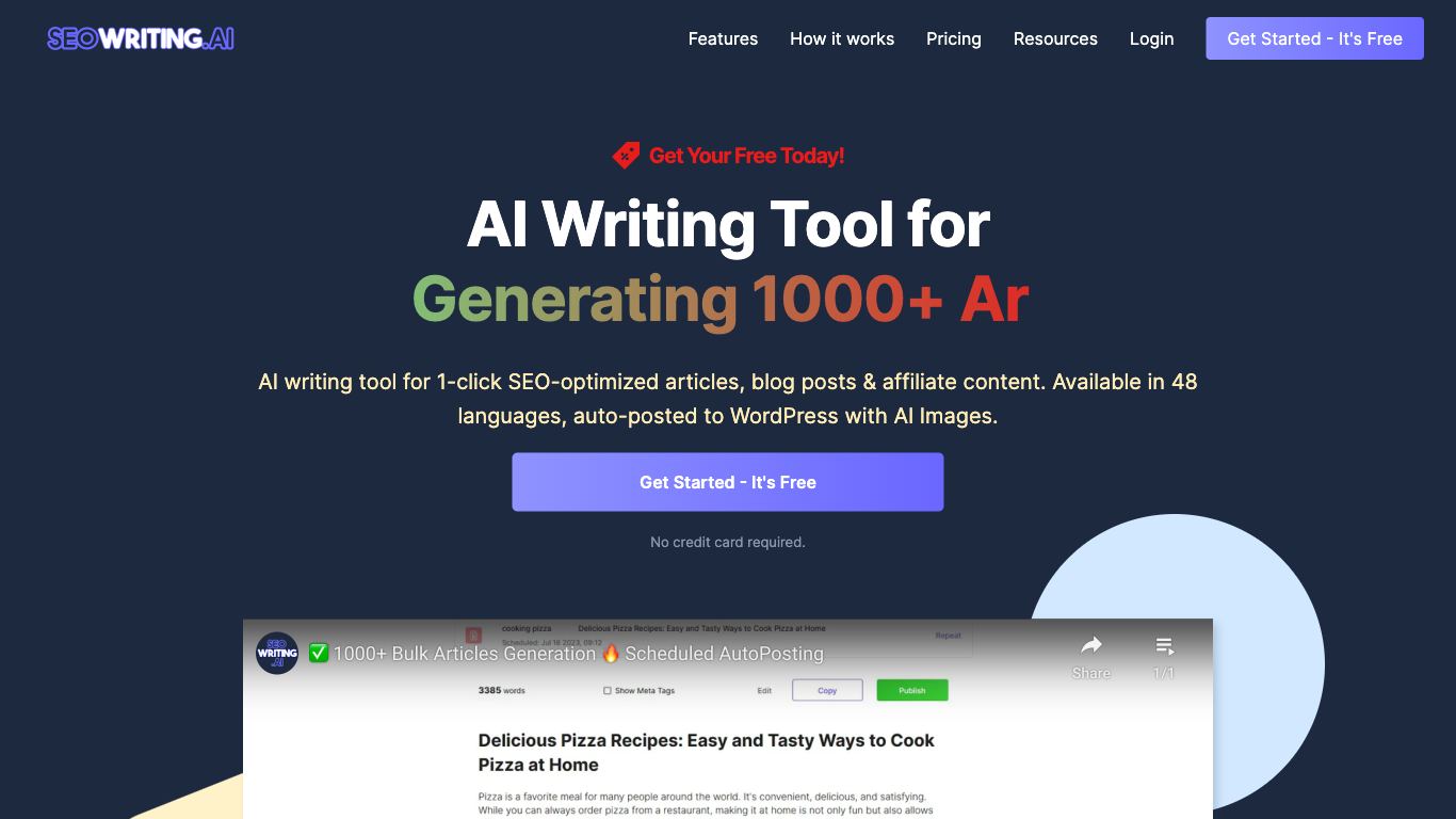 SEO Writing AI - Trending AI tool for SEO content and best alternatives