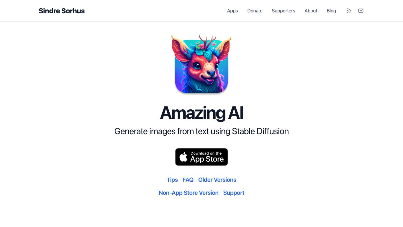 Amazing AI - Trending AI tool for Image generation and best alternatives