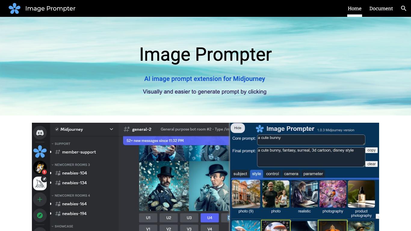 Image Prompter - Trending AI tool for Prompts and best alternatives