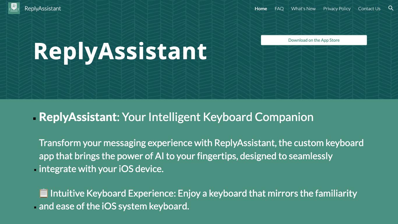 ReplyAssistant - Trending AI tool for Email writing and best alternatives