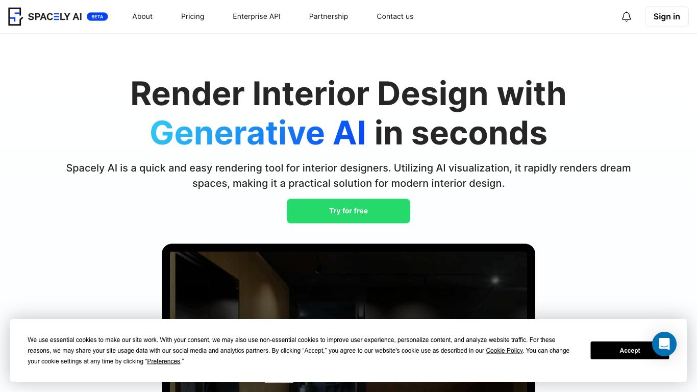 Spacely - Trending AI tool for Interior design and best alternatives
