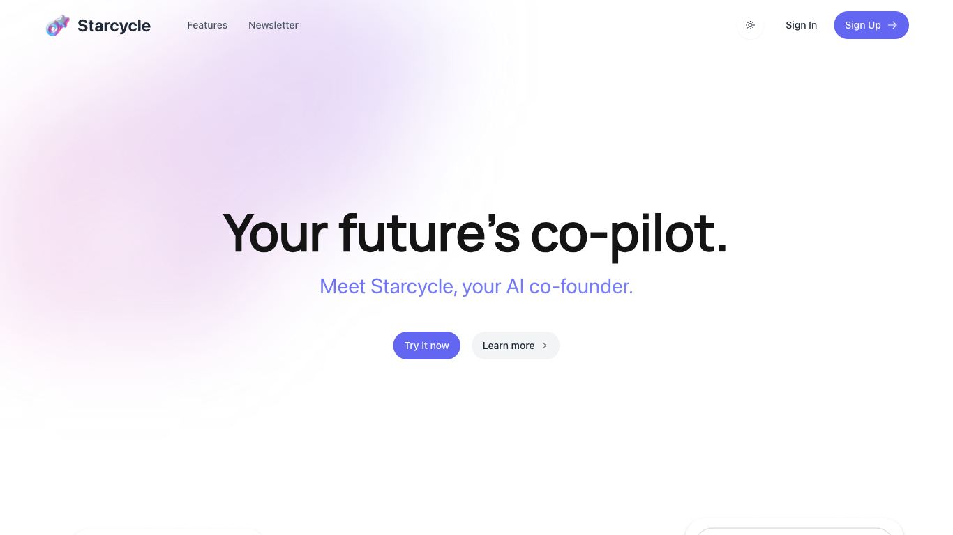 Starcycle - Trending AI tool for Startup ideas and best alternatives