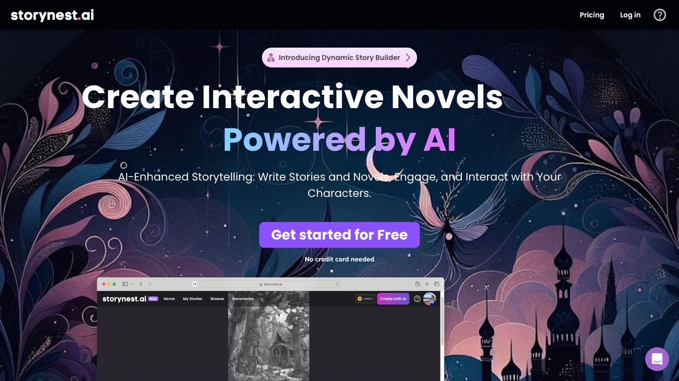 Storynest - Trending AI tool for Story writing and best alternatives