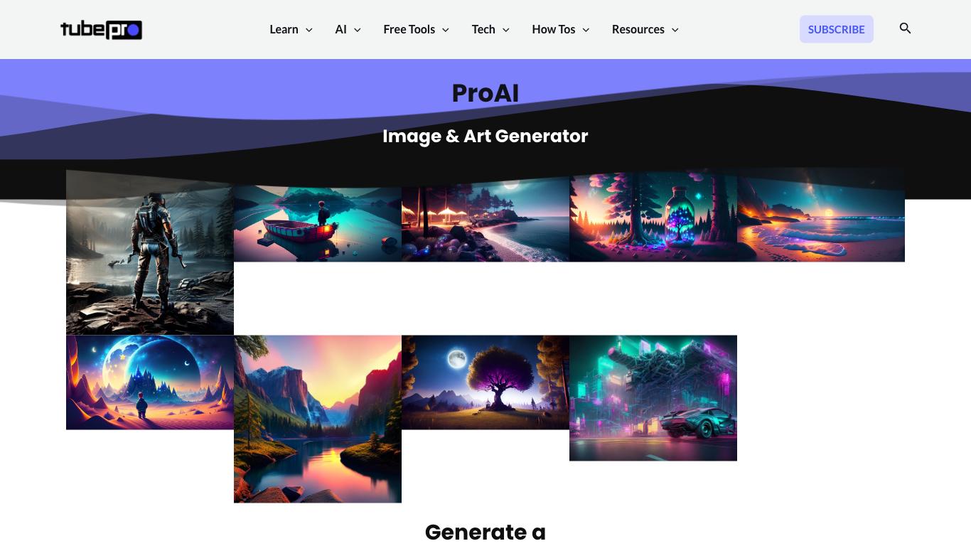 ProAI - Trending AI tool for Image generation and best alternatives
