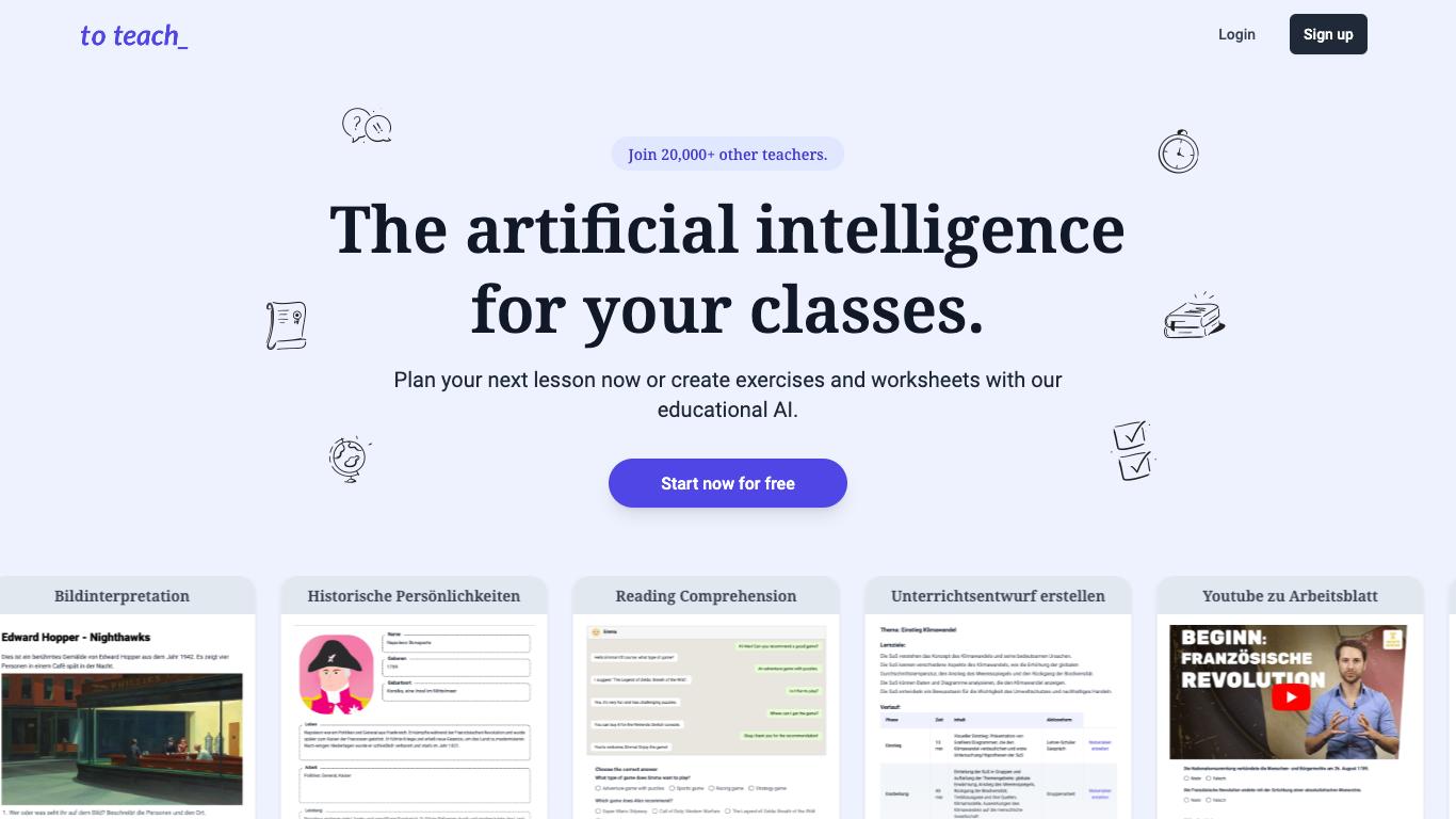 To Teach AI - Trending AI tool for Learning and best alternatives