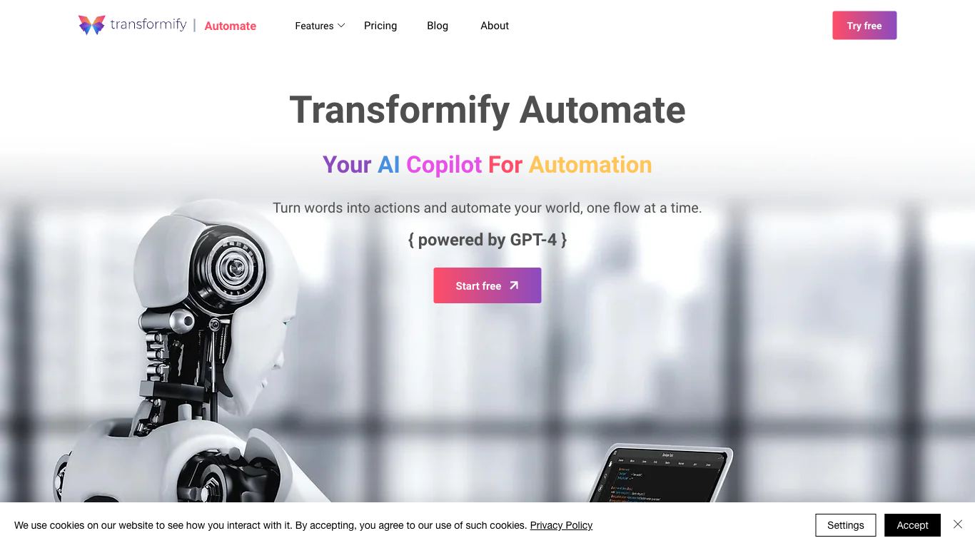 Transformify Automate - Trending AI tool for Task automation and best alternatives