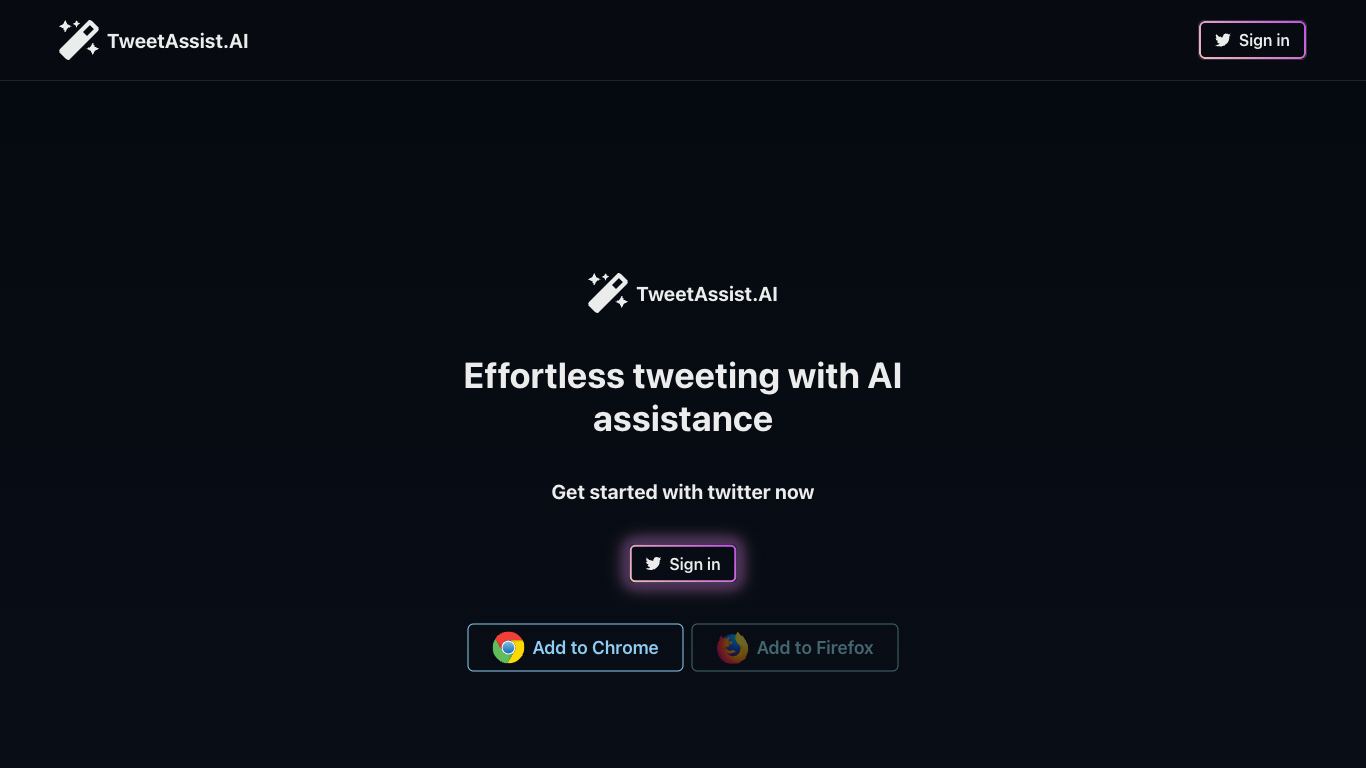 Tweet Assist App - Trending AI tool for Tweeting and best alternatives