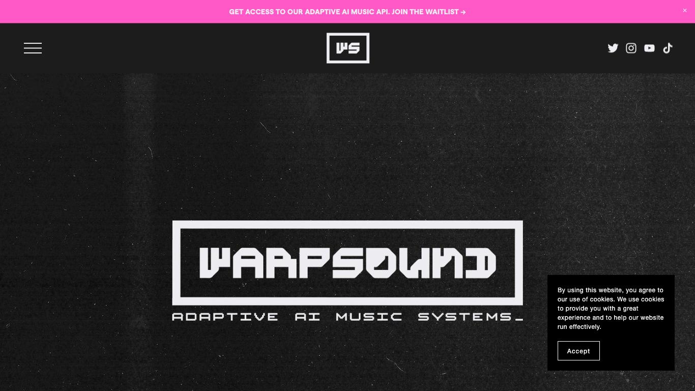 WarpSound - Trending AI tool for Music creation and best alternatives