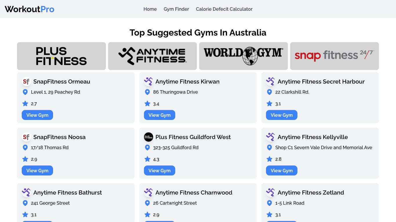 WorkoutPro - Trending AI tool for Fitness and best alternatives
