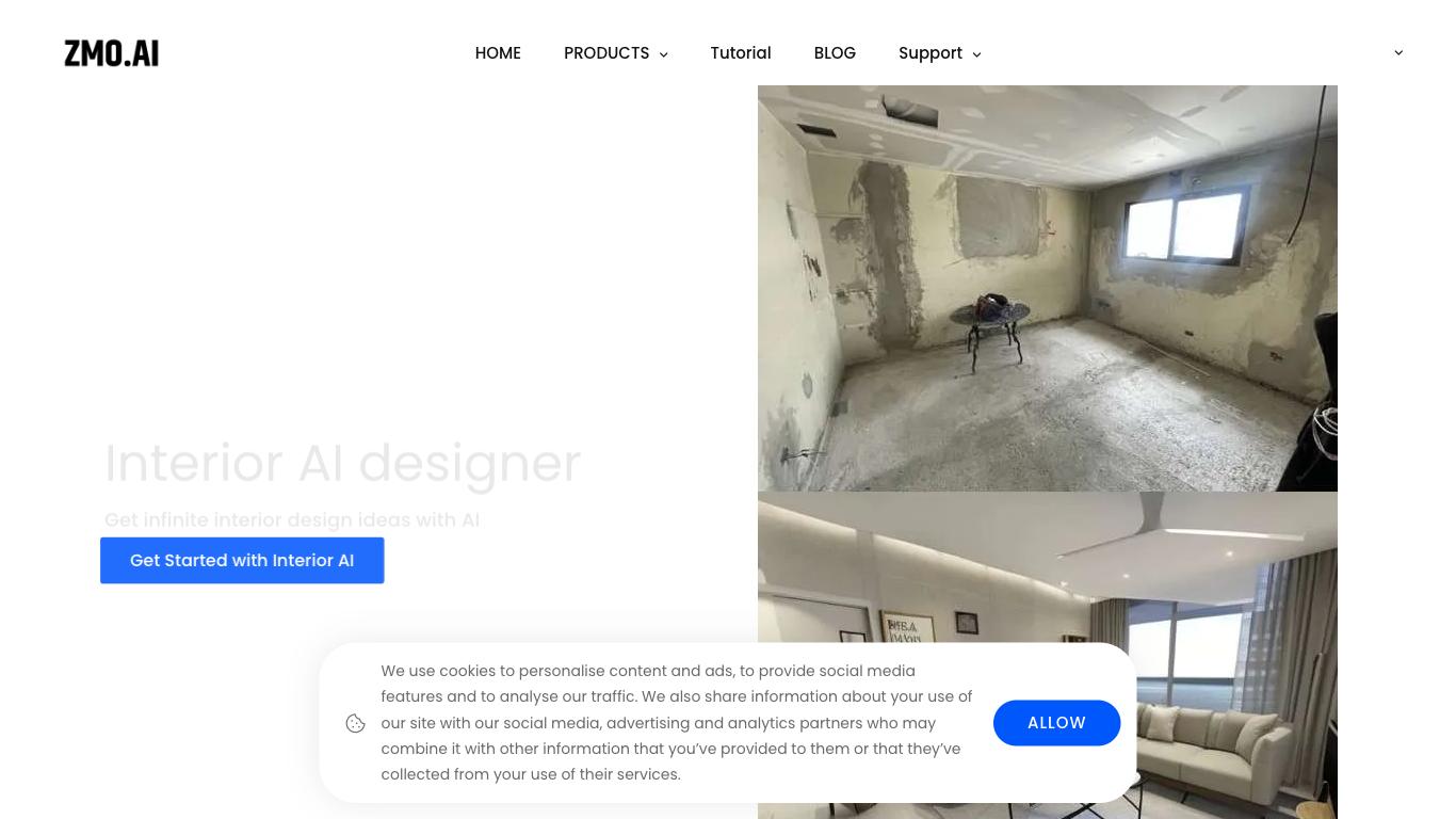 Interior AI by ZMO - Trending AI tool for Interior design and best alternatives